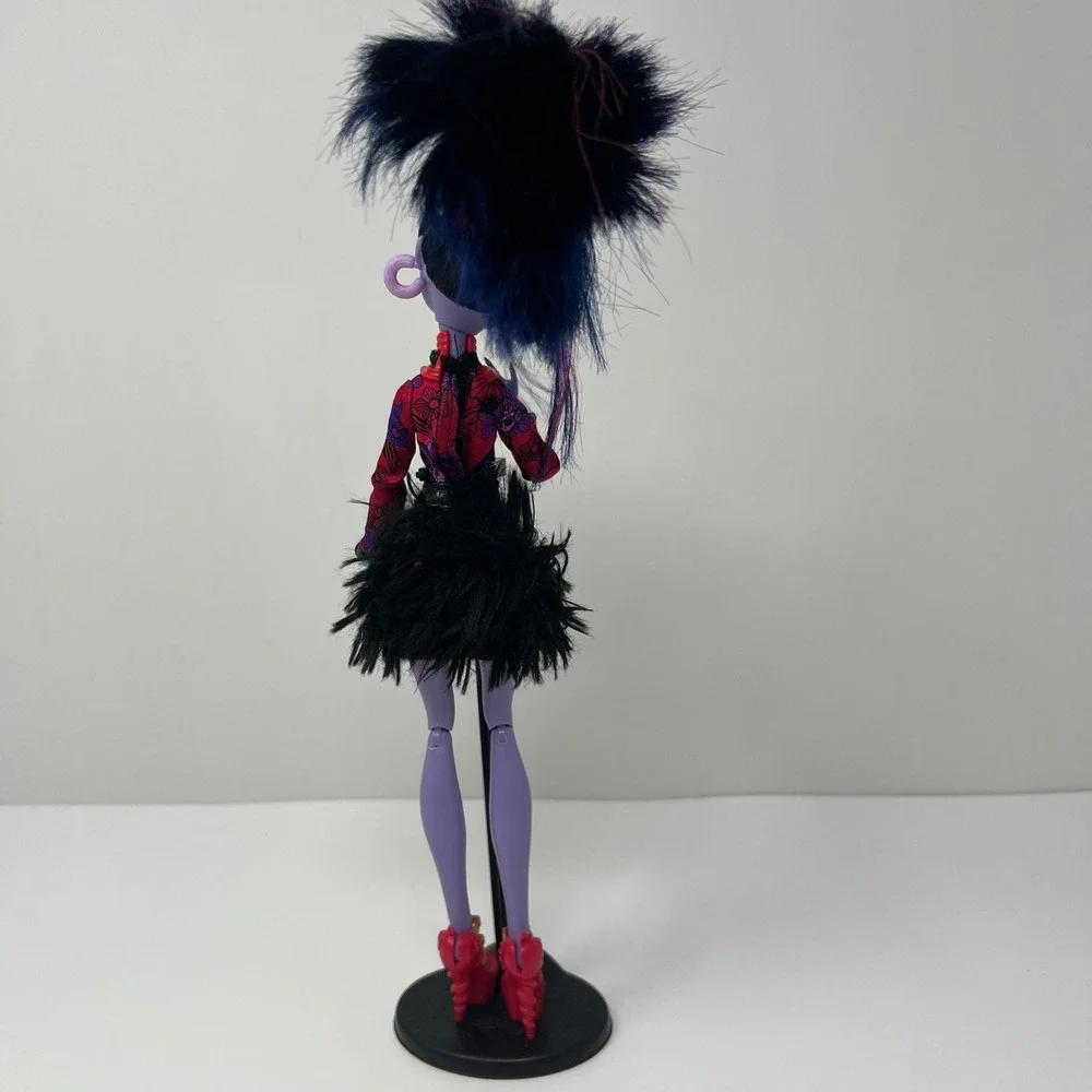 Monster High Jane Boolittle Gloom and Bloom Doll Purple